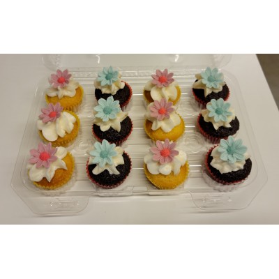 12 mini cupcakes 